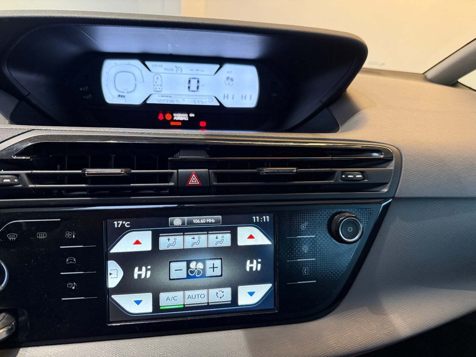 Blå Citroën Grand C4 Picasso fra 2013