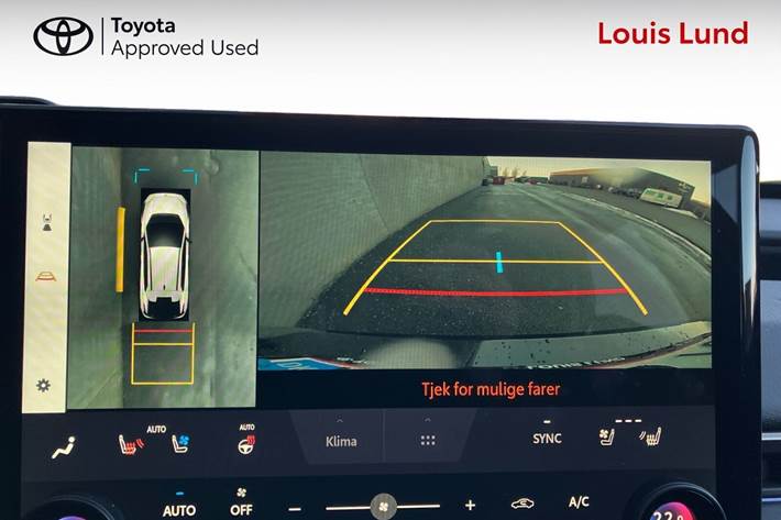 Sort Toyota BZ4X fra 2025