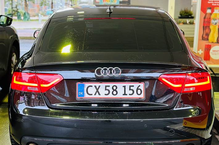 Sort Audi A5 Sportback fra 2013