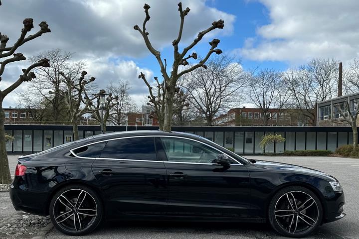 Sort Audi A5 Sportback fra 2013