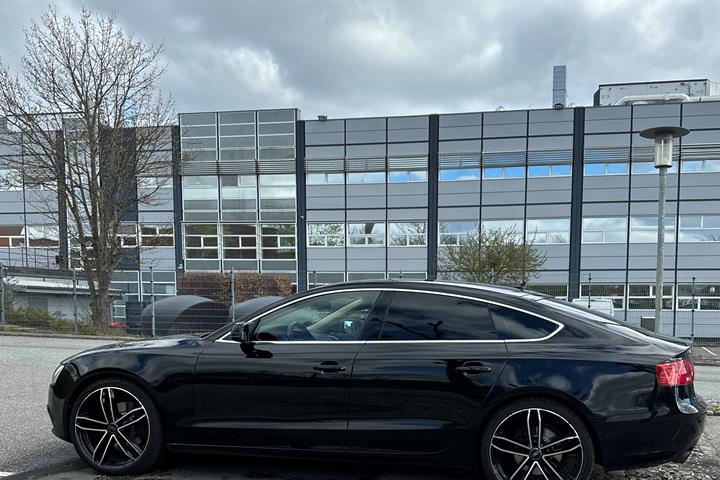 Sort Audi A5 Sportback fra 2013