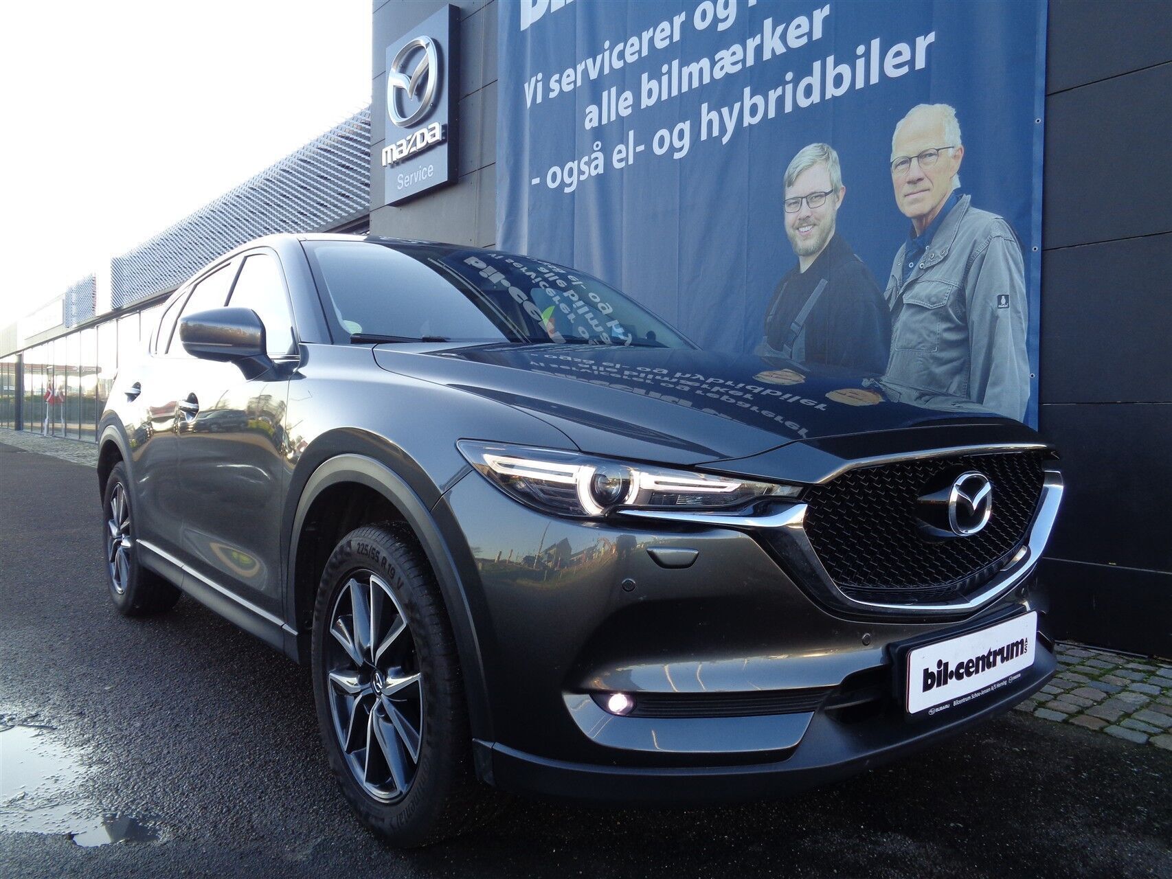 Grå Mazda CX-5 fra 2017