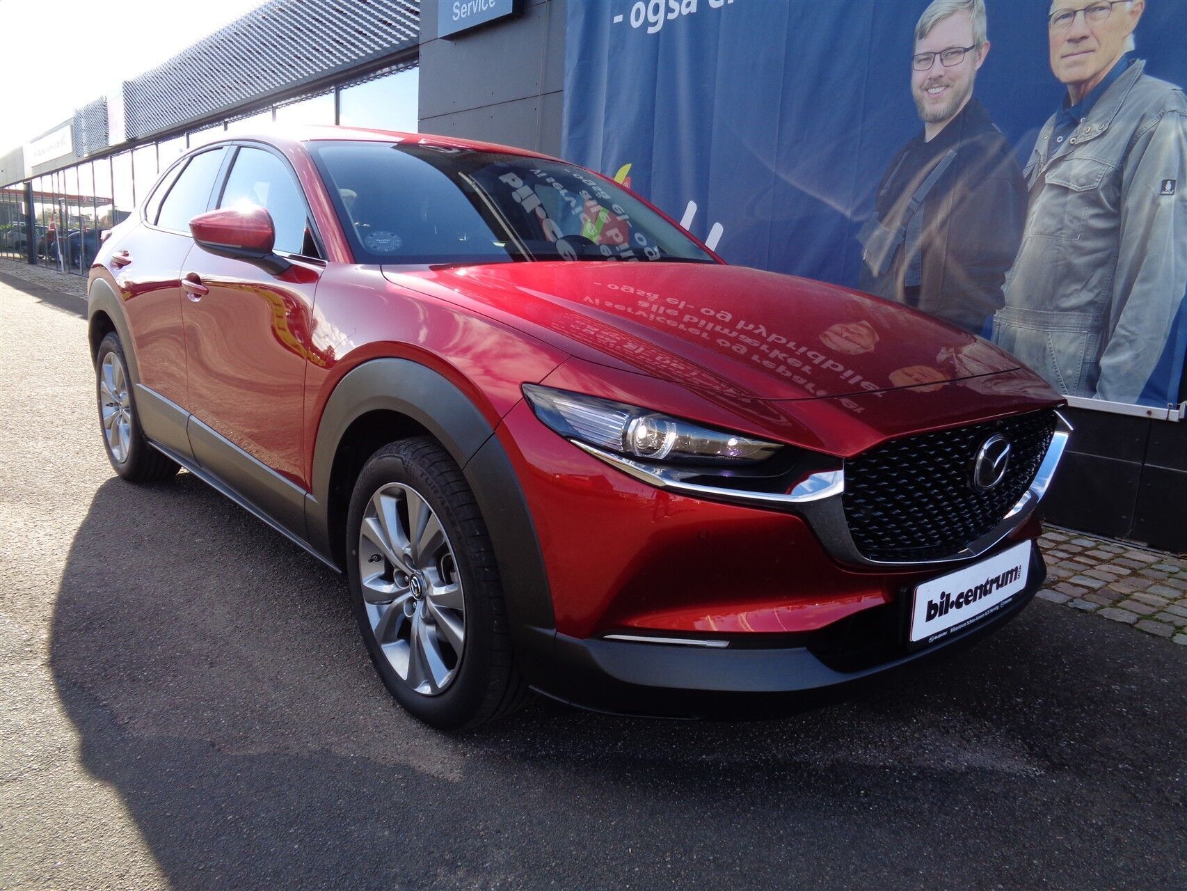 Rød Mazda CX-30 fra 2022