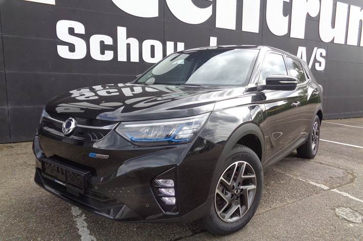 Sort SsangYong Korando e-Motion fra 2023 set udefra