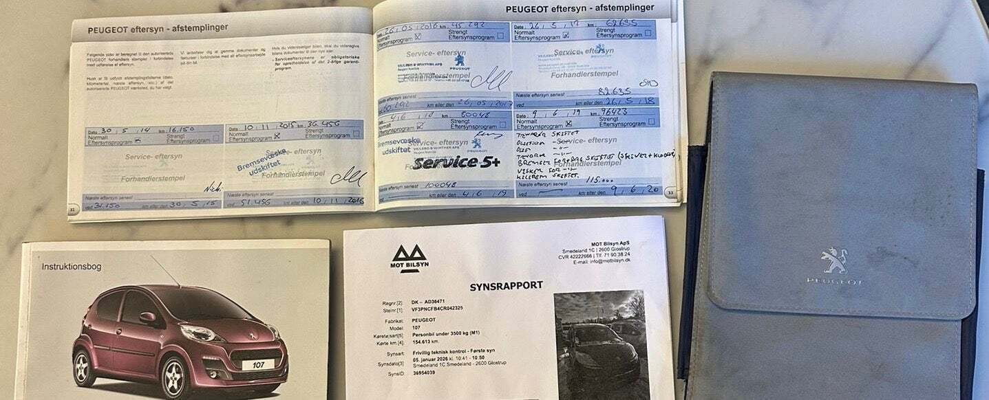 undefined Peugeot 107 fra 2013