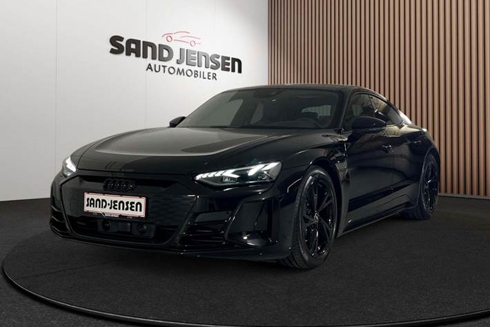 Sort Audi e-tron GT fra 2022