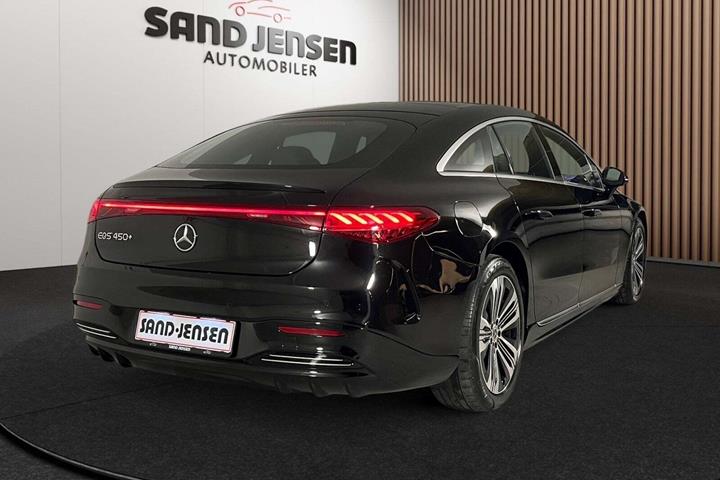 Sort Mercedes EQS450+ fra 2025