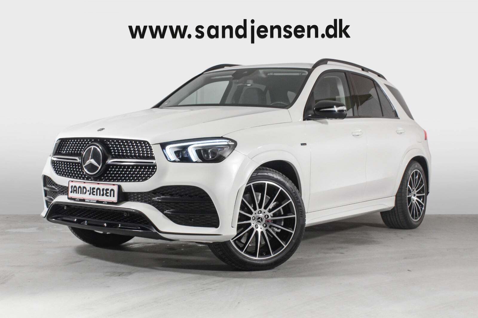 Hvid Mercedes GLE350 de fra 2021