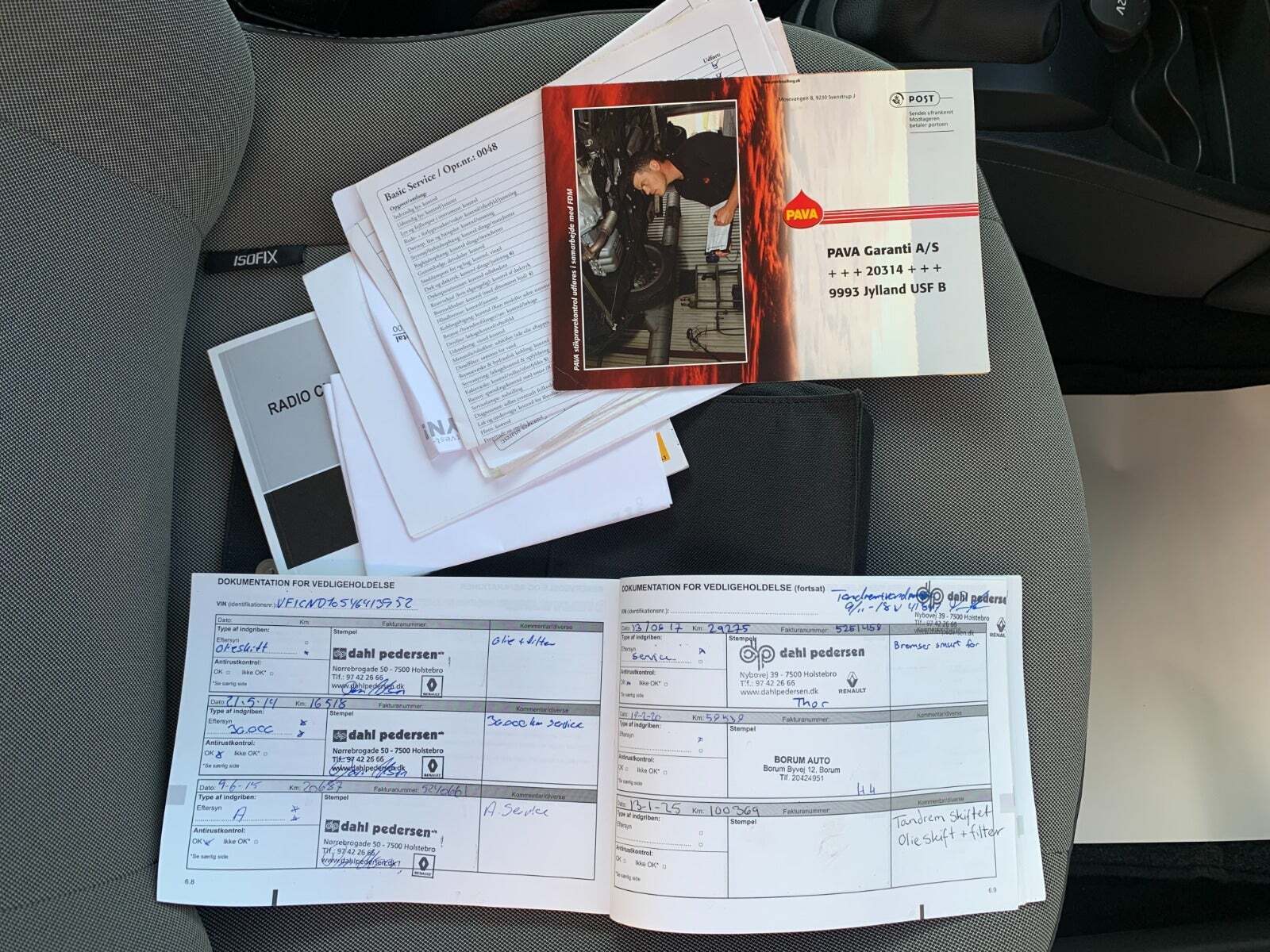 Beige Renault Twingo fra 2011