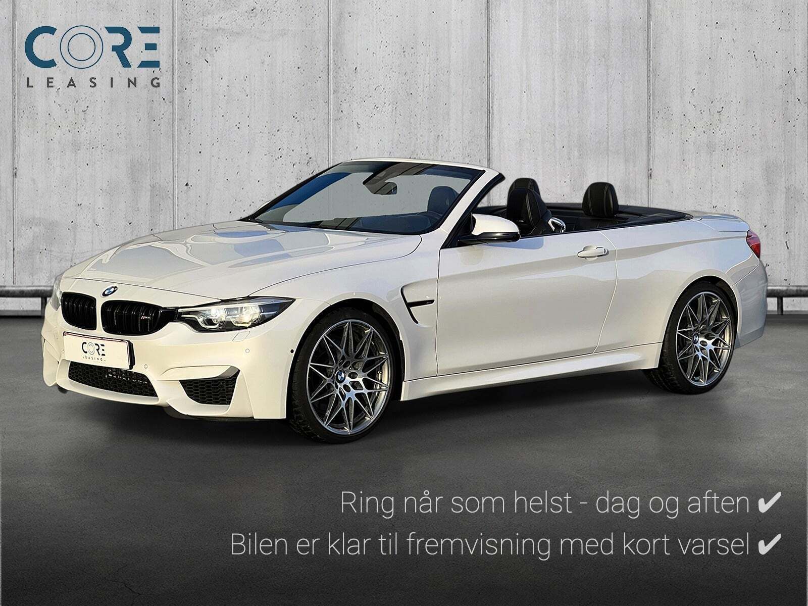 BMW M4 3,0 Cabriolet Competition aut.