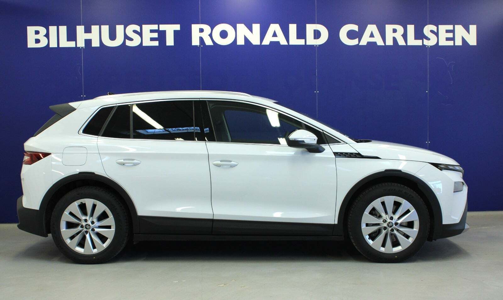 Hvid Skoda Elroq fra 2025