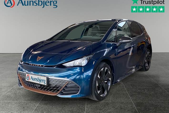Blå Cupra Born fra 2023