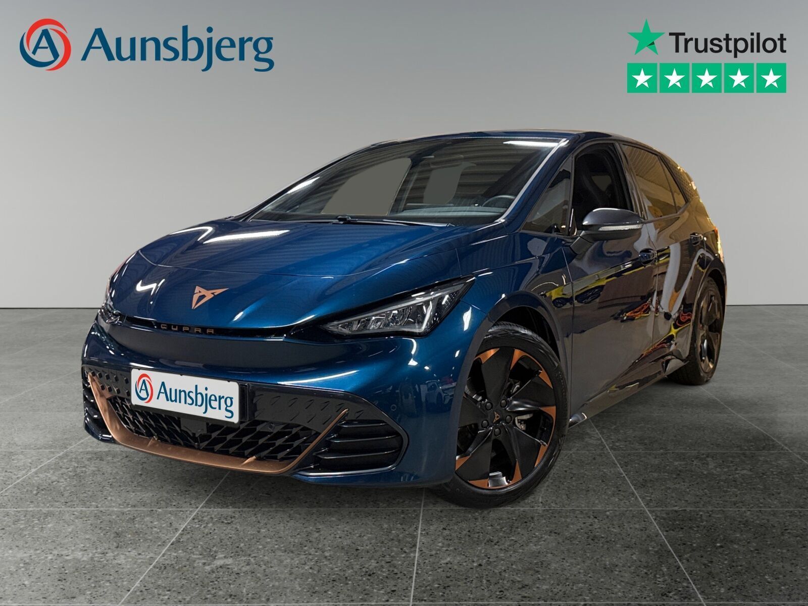 Blå Cupra Born fra 2022