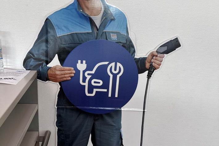 Sølv Renault Zoe fra 2019