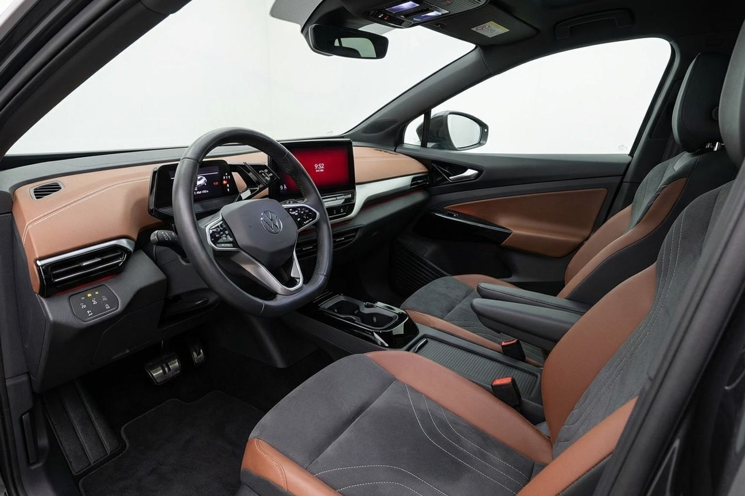 Grå VW ID.4 fra 2021