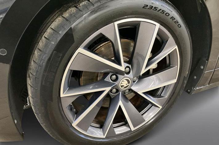 Sort Skoda Enyaq fra 2022