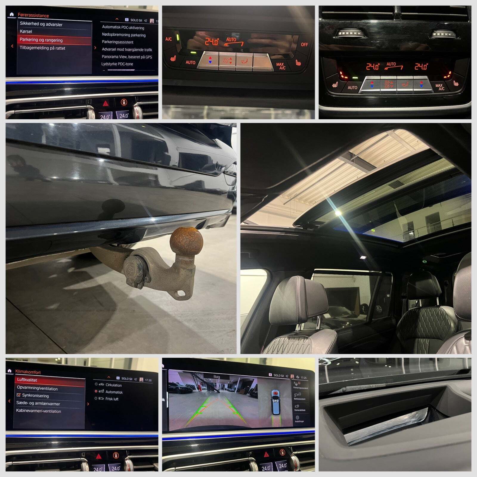 Grå BMW X7 fra 2020