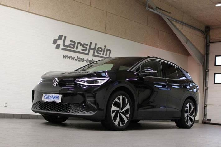 Sort VW ID.4 fra 2025 set udefra