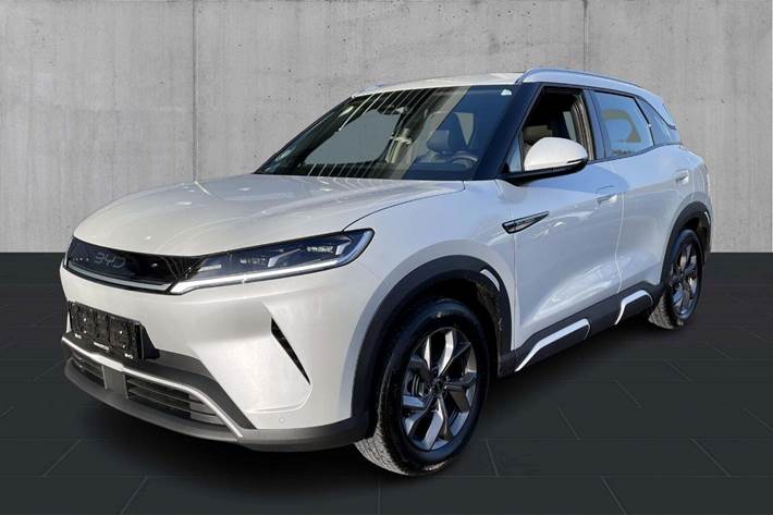 Hvid BYD Atto 2 fra 2025 set udefra
