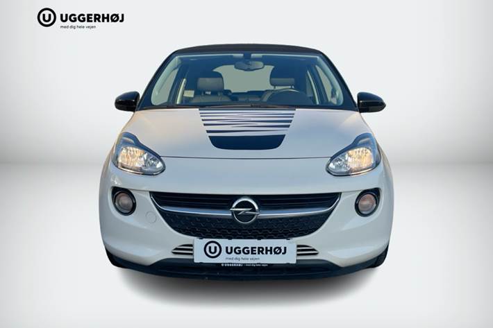 Hvid Opel Adam fra 2016