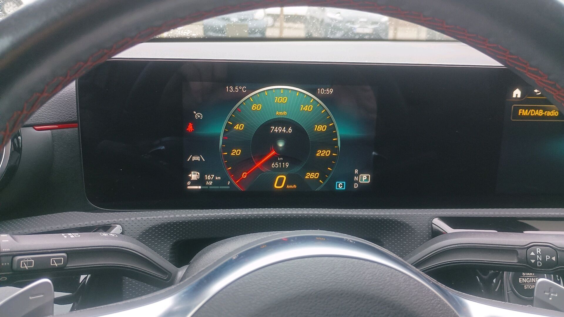 Sort Mercedes A200 fra 2021