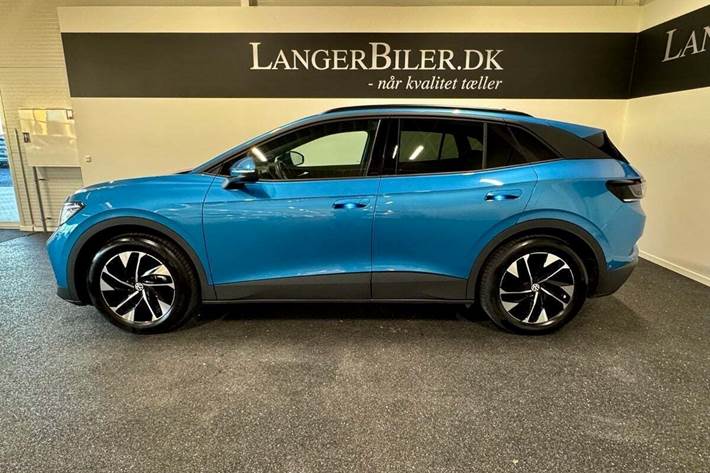 Blå VW ID.4 fra 2025