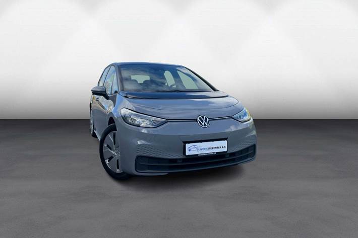 Grå VW ID.3 fra 2022 set udefra