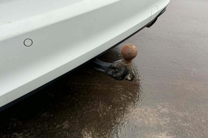 Hvid Ford Focus fra 2019