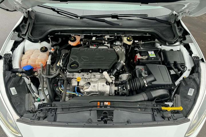 Hvid Ford Focus fra 2019