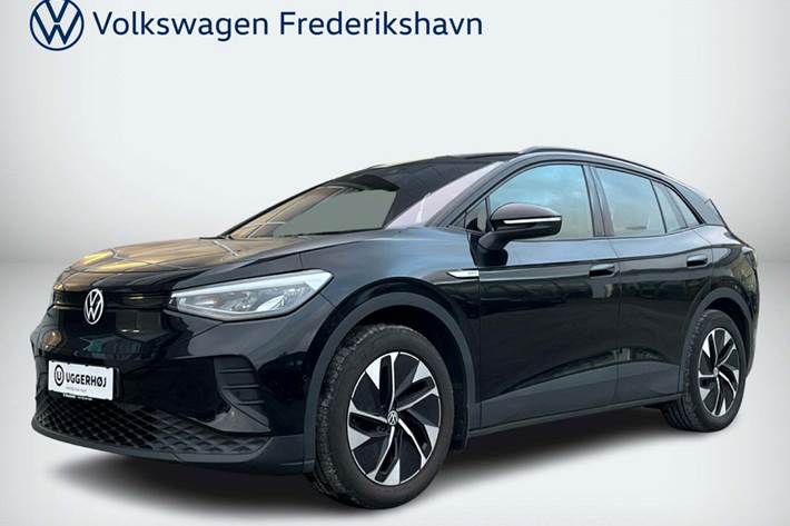 Sort VW ID.4 fra 2022 set udefra