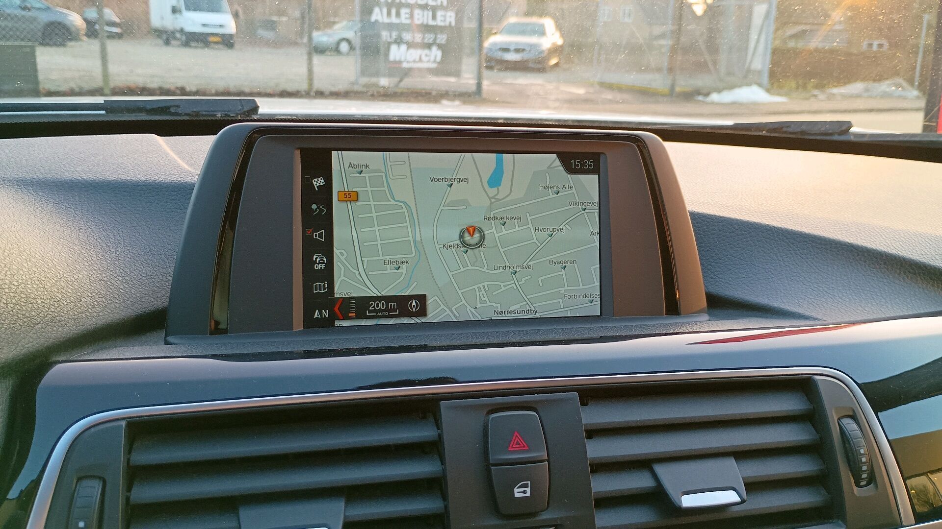 Hvid BMW 320d fra 2019