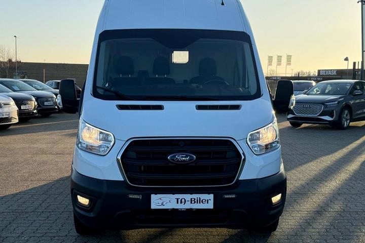 Hvid Ford Transit 350 L2 Van fra 2020