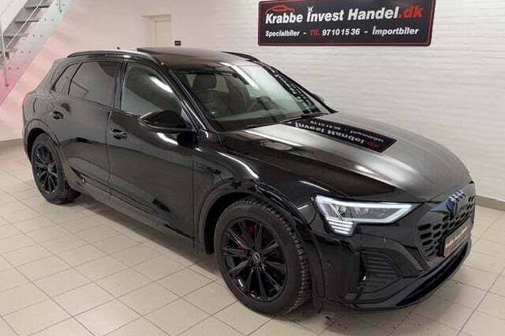Sort Audi Q8 e-tron fra 2023