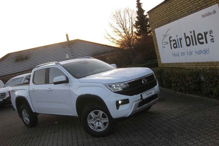 Hvid VW Amarok fra 2025