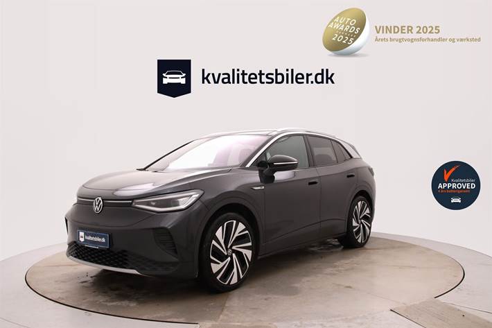 Grå VW ID.4 fra 2021 set udefra