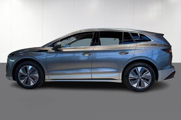 Grå Skoda Enyaq fra 2025