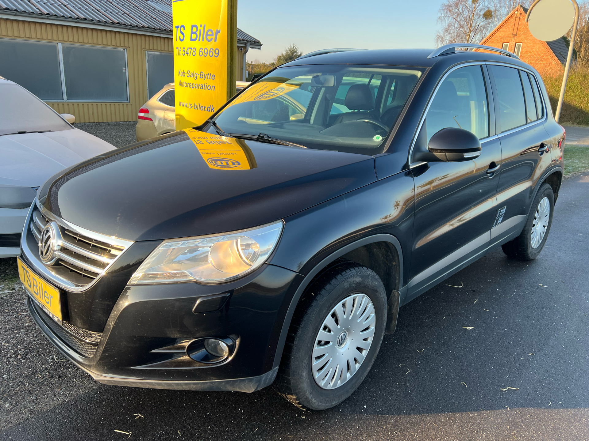 Sort VW Tiguan fra 2009