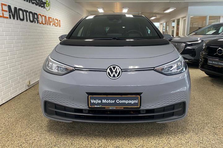 Grå VW ID.3 fra 2023