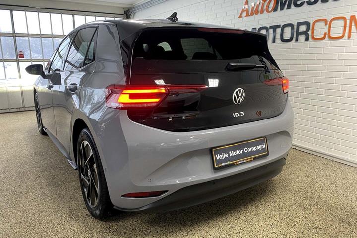 Grå VW ID.3 fra 2023
