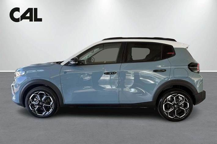 Blå Citroën ë-C3 fra 2025