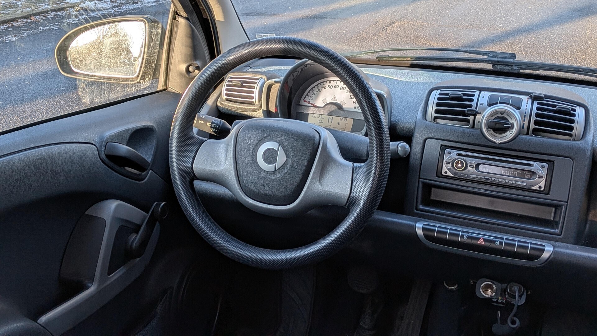 Sort Smart Fortwo fra 2009