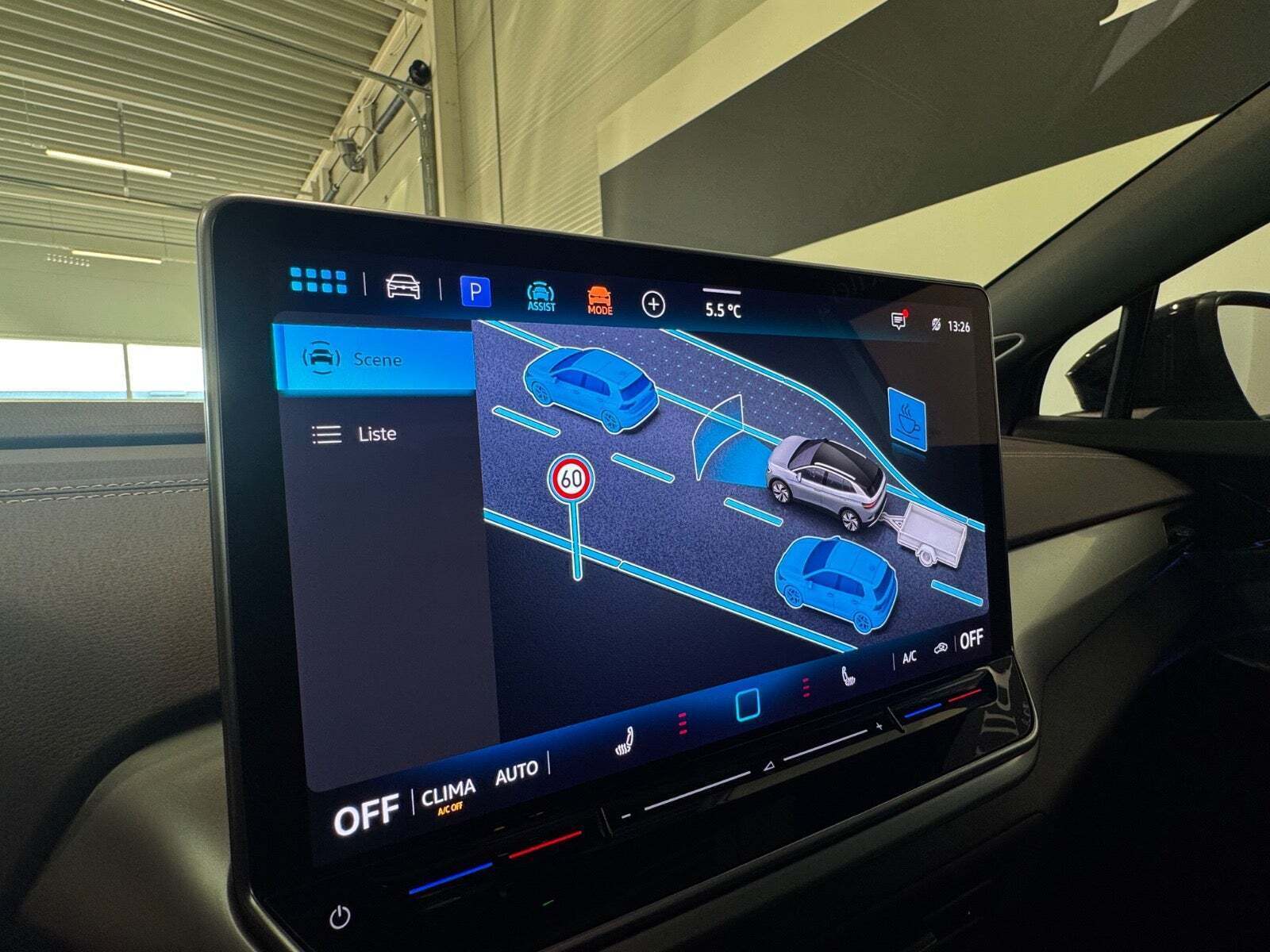 Blå VW ID.4 fra 2025