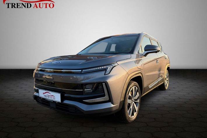 Grå JAC e-JS4 fra 2023 set udefra