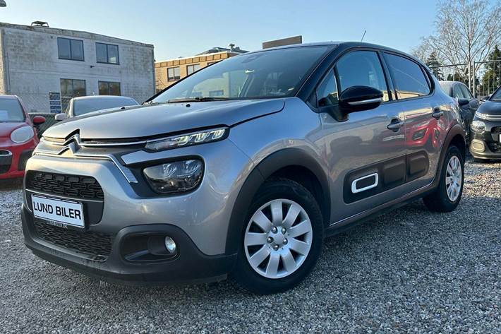 Grå Citroën C3 fra 2021
