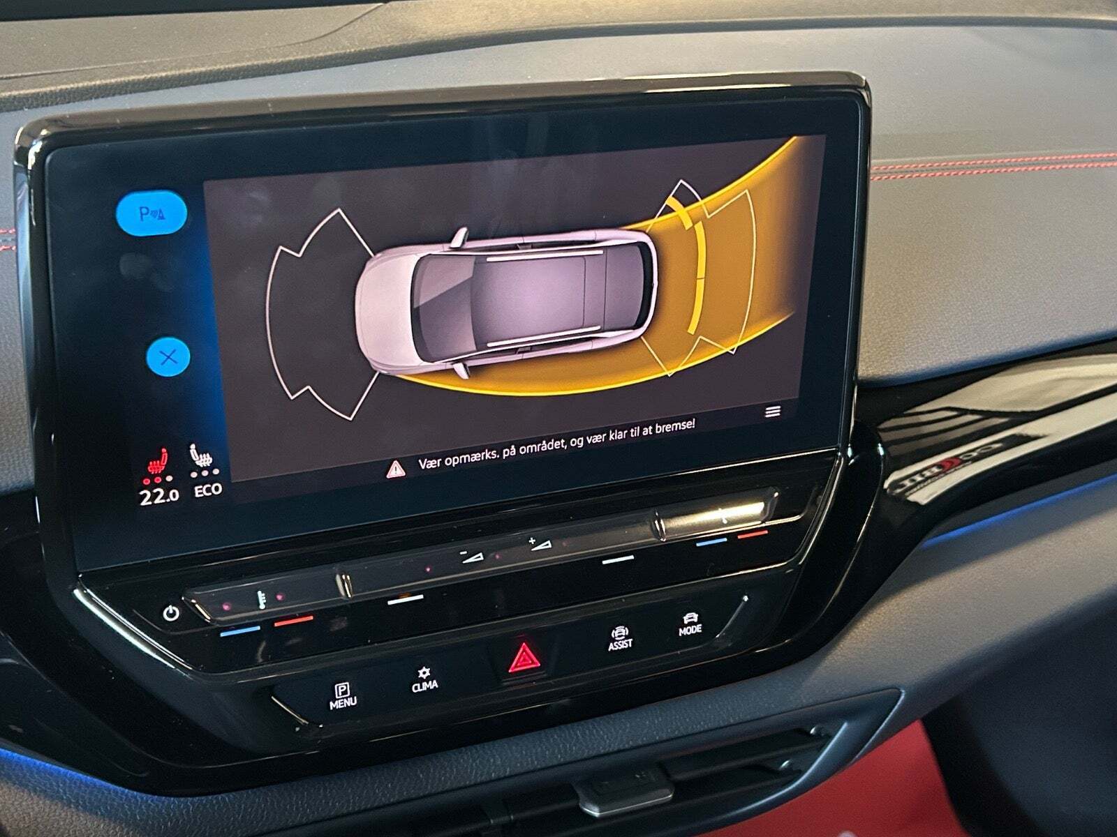 Blå VW ID.4 fra 2022