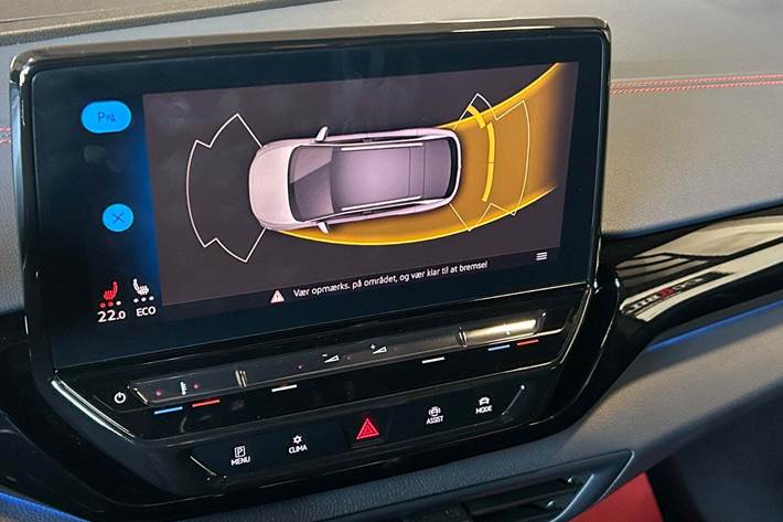 Blå VW ID.4 fra 2022