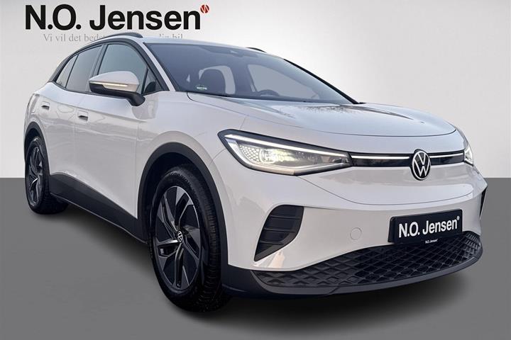 Hvid VW ID.4 fra 2025 set udefra