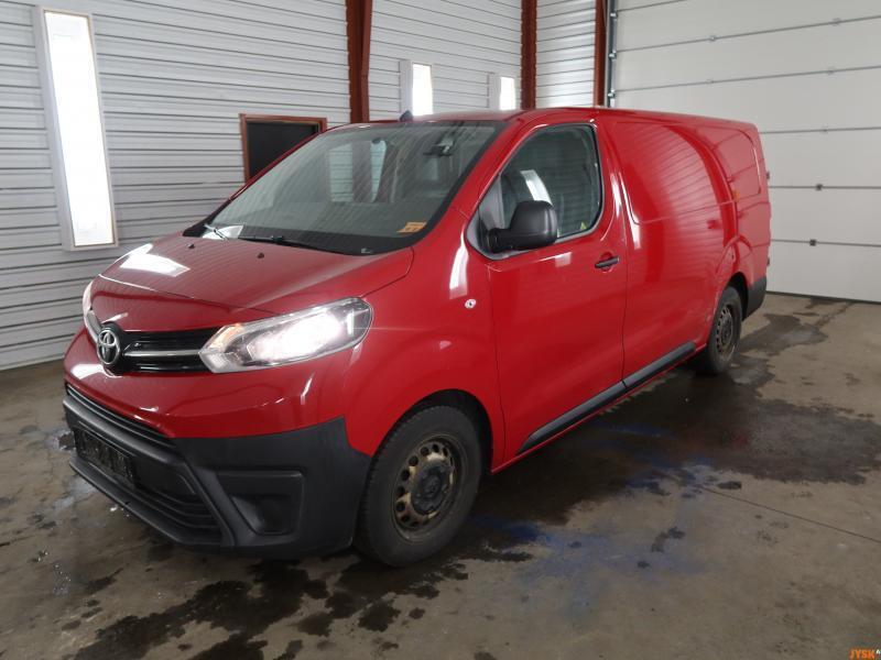Toyota ProAce 2.0D 120hk Long Enkelt skydedør/Sideh. døre uden ruder.