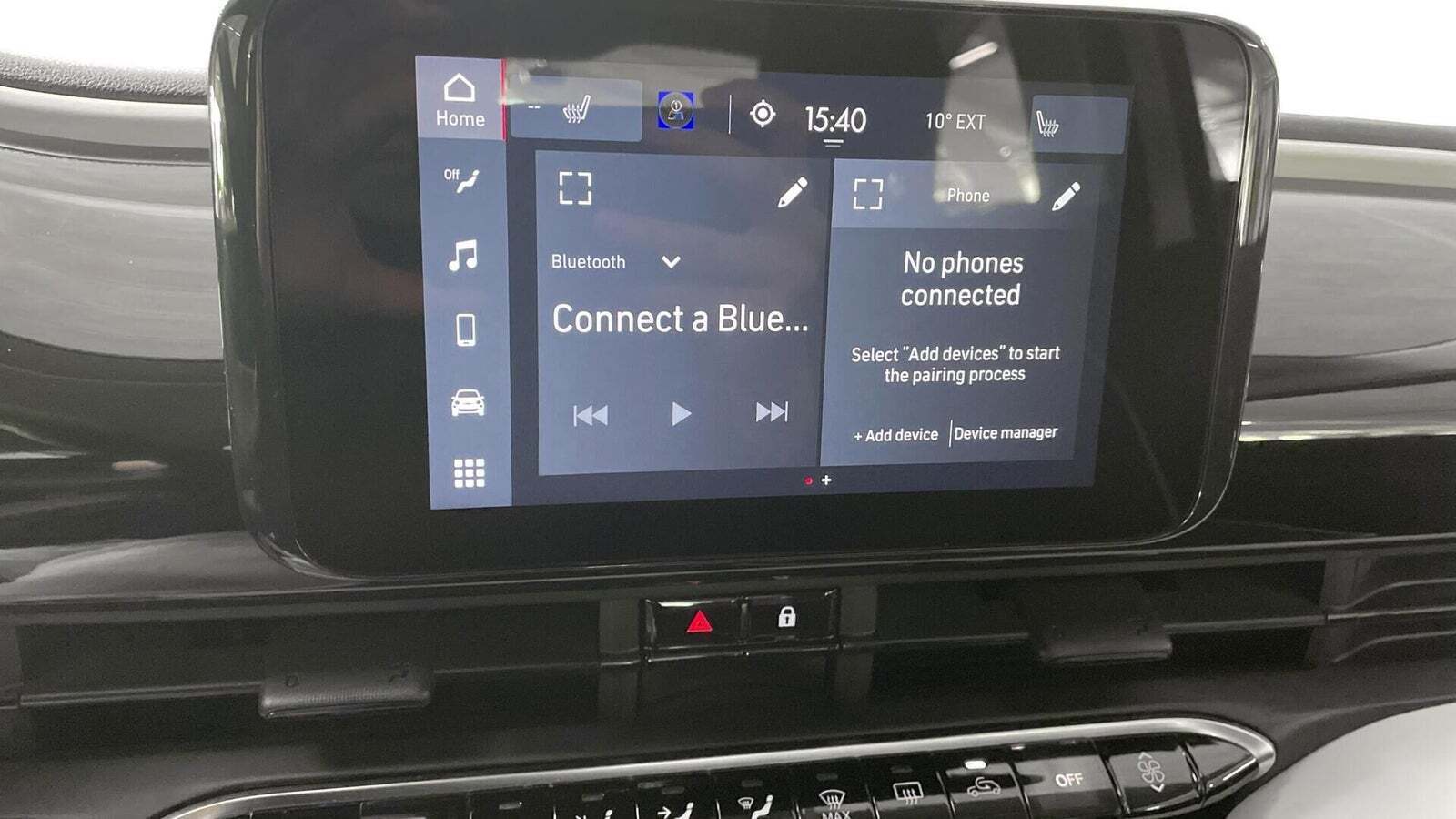 Hvid Fiat 500e fra 2022