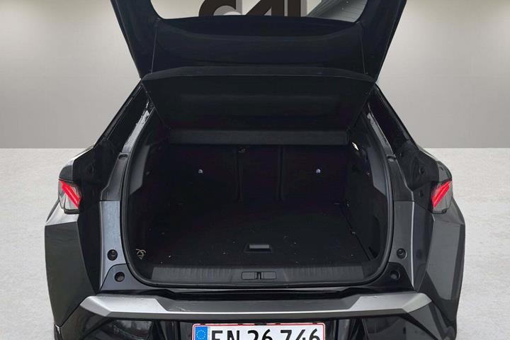 Grå Peugeot e-3008 fra 2024